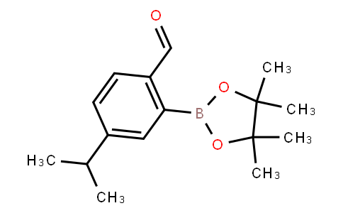 4-Isopropyl-2-(4,4,5,5-tetramethyl-1,3,2-dioxaborolan-2-yl)benzaldehyde