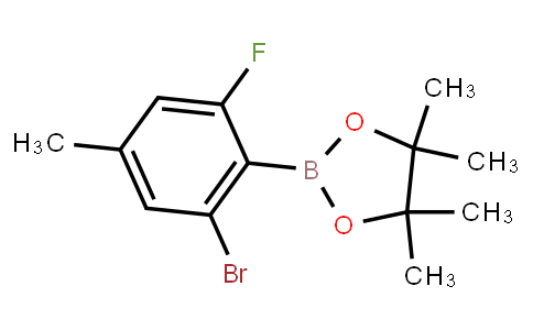 2-Bromo-6-fluoro-4-methylphenylboronic acid pinacol ester