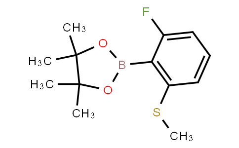 BP23351 | 2121513-47-9 | 6-Fluoro-2-(methylsulfanyl)phenylboronic acid pinacol ester