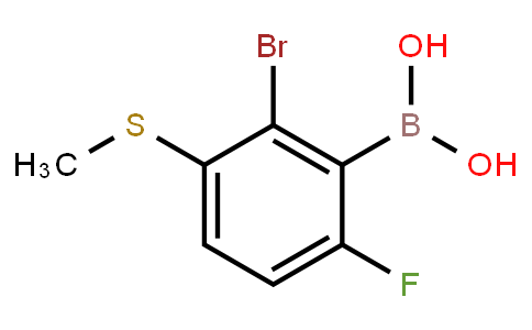 BP23378 | 2121512-48-7 | 2-Bromo-6-fluoro-3-(methylthio)phenylboronic acid