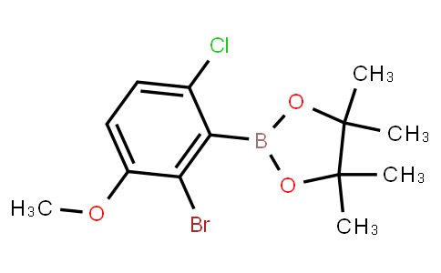 BP23403 | 2121513-36-6 | 2-Bromo-6-chloro-3-methoxyphenylboronic acid pinacol ester