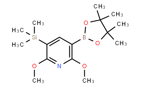 BP23415 | 2121513-69-5 | 2,6-dimethoxy-3-(trimethylsilyl)pyridine-5-boronic acid pinacol ester