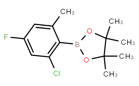 2-Chloro-4-fluoro-6-methylphenylboronic acid pinacol ester