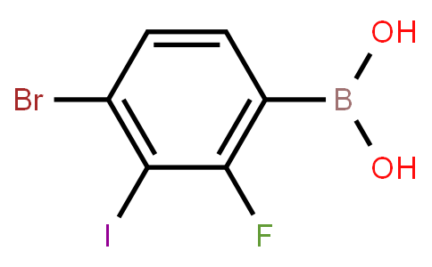 BP23583 | 2121514-50-7 | 4-Bromo-2-fluoro-3-iodophenylboronic acid