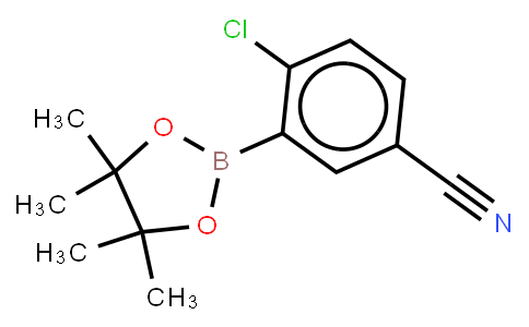 2-Chloro-5-cyanophenyl boronic acid pinacol ester