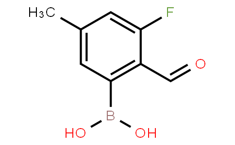 BP23753 | 2121511-45-1 | 3-Fluoro-2-formyl-5-methylphenylboronic acid