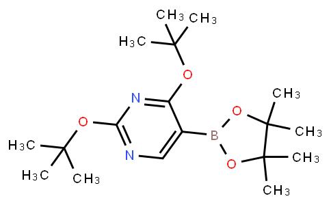 2,4-Di(tert-butoxy)pyrimidine-5-boronic acid pinacol ester