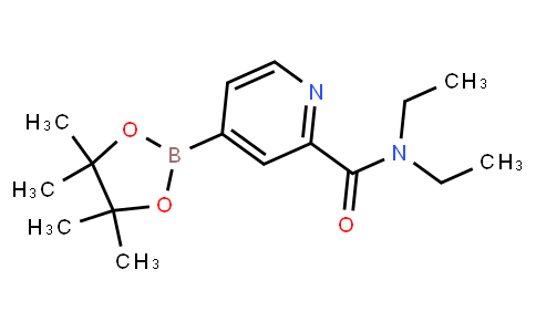 BP23830 | 1425334-52-6 | N,N-diethyl-4-(4,4,5,5-tetramethyl-1,3,2-dioxaborolan-2-yl)picolinamide