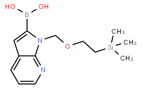 BP23853 | 1286776-82-6 | 1-((2-(trimethylsilyl)ethoxy)methyl)-1H-pyrrolo[2,3-b]pyridin-2-ylboronic acid