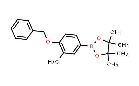 BP23946 | 1257078-80-0 | 2-(4-(Benzyloxy)-3-methylphenyl)-4,4,5,5-tetramethyl-1,3,2-dioxaborolane