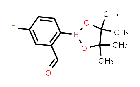 5-Fluoro-2-(4,4,5,5-tetramethyl-1,3,2-dioxaborolan-2-yl)benzaldehyde