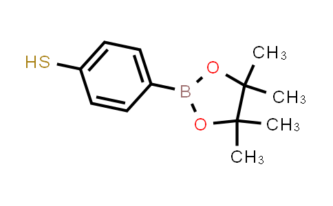 4-(4,4,5,5-Tetramethyl-1,3,2-dioxaborolan-2-yl)benzenethiol