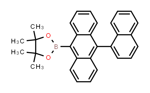 4,4,5,5-Tetramethyl-2-[10-(1-naphthalenyl)-9-anthracenyl]-1,3,2-dioxaborolane