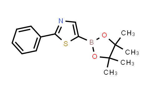 BP24250 | 1225053-32-6 | 2-phenyl-5-(4,4,5,5-tetramethyl-1,3,2-dioxaborolan-2-yl)thiazole