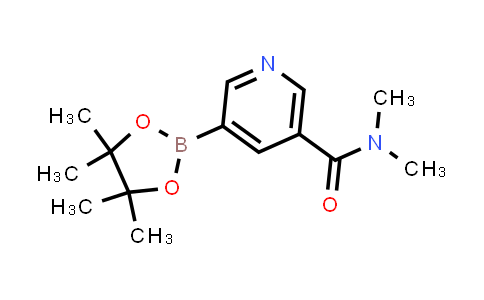 BP24268 | 1201644-42-9 | N,N-dimethyl-5-(4,4,5,5-tetramethyl-1,3,2-dioxaborolan-2-yl)nicotinamide