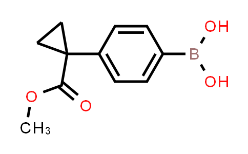 (4-(1-(methoxycarbonyl)cyclopropyl)phenyl)boronic acid