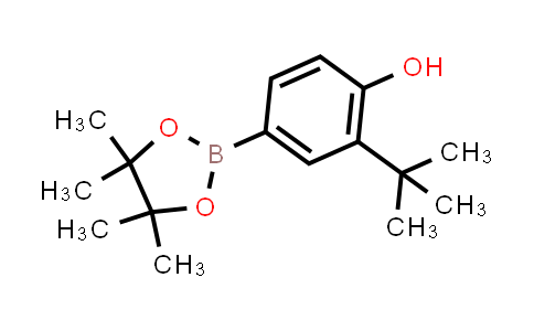 BP24320 | 1188335-77-4 | 2-(tert-butyl)-4-(4,4,5,5-tetramethyl-1,3,2-dioxaborolan-2-yl)phenol
