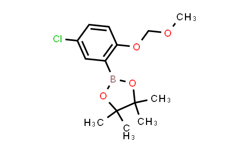 2-(5-chloro-2-(methoxymethoxy)phenyl)-4,4,5,5-tetramethyl-1,3,2-dioxaborolane