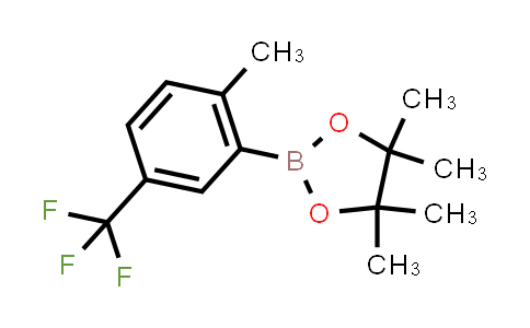 4,4,5,5-tetramethyl-2-(2-methyl-5-(trifluoromethyl)phenyl)-1,3,2-dioxaborolane