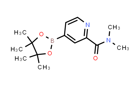 BP24352 | 1443037-13-5 | N,N-dimethyl-4-(4,4,5,5-tetramethyl-1,3,2-dioxaborolan-2-yl)picolinamide
