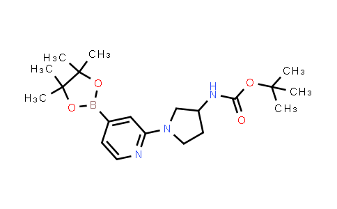 BP24364 | 1417191-84-4 | tert-butyl (1-(4-(4,4,5,5-tetramethyl-1,3,2-dioxaborolan-2-yl)pyridin-2-yl)pyrrolidin-3-yl)carbamate