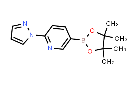 BP24393 | 1218791-02-6 | 2-(1H-pyrazol-1-yl)-5-(4,4,5,5-tetramethyl-1,3,2-dioxaborolan-2-yl)pyridine