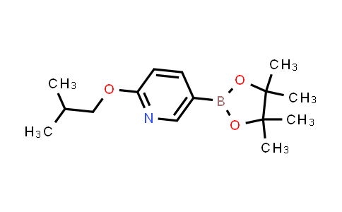 BP24401 | 1402740-34-4 | 2-isobutoxy-5-(4,4,5,5-tetramethyl-1,3,2-dioxaborolan-2-yl)pyridine