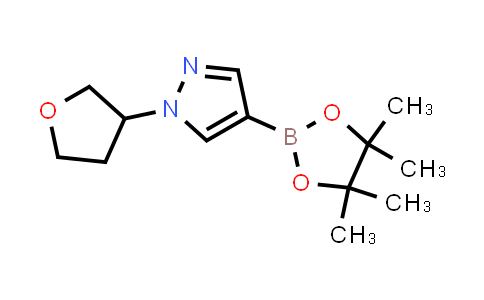 BP24425 | 1029715-63-6 | 1-(tetrahydrofuran-3-yl)-4-(4,4,5,5-tetramethyl-1,3,2-dioxaborolan-2-yl)-1H-pyrazole