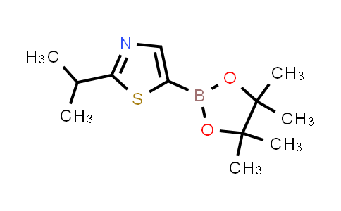 BP24437 | 1446481-20-4 | 2-isopropyl-5-(4,4,5,5-tetramethyl-1,3,2-dioxaborolan-2-yl)thiazole