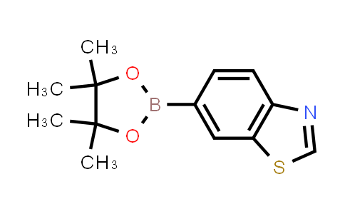 6-(4,4,5,5-tetramethyl-1,3,2-dioxaborolan-2-yl)benzo[d]thiazole