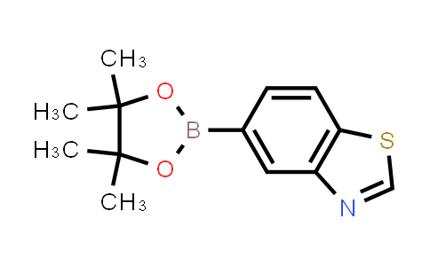 5-(4,4,5,5-tetramethyl-1,3,2-dioxaborolan-2-yl)benzo[d]thiazole