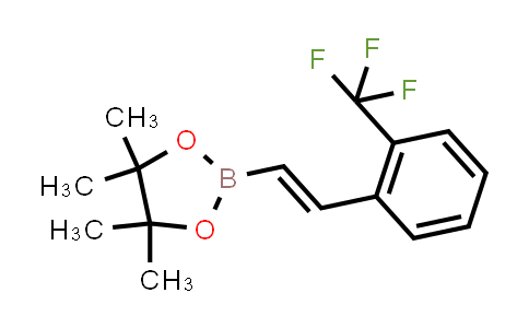 (E)-4,4,5,5-tetramethyl-2-(2-(trifluoromethyl)styryl)-1,3,2-dioxaborolane