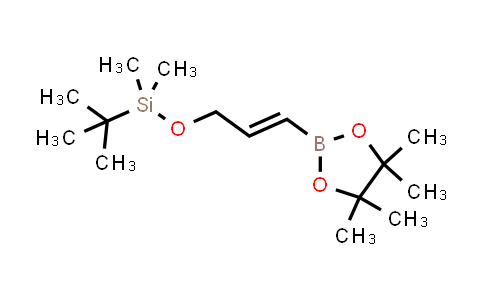 (E)-tert-butyldimethyl((3-(4,4,5,5-tetramethyl-1,3,2-dioxaborolan-2-yl)allyl)oxy)silane