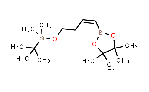 BP24539 | 480425-30-7 | (Z)-tert-butyldimethyl((4-(4,4,5,5-tetramethyl-1,3,2-dioxaborolan-2-yl)but-3-en-1-yl)oxy)silane
