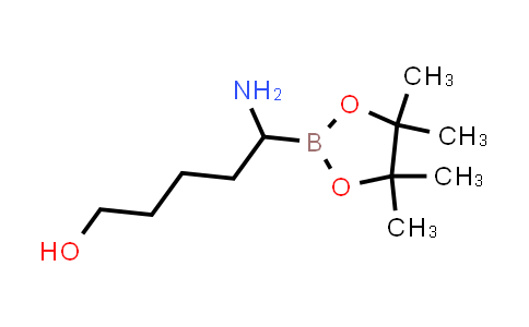 5-amino-5-(4,4,5,5-tetramethyl-1,3,2-dioxaborolan-2-yl)pentan-1-ol