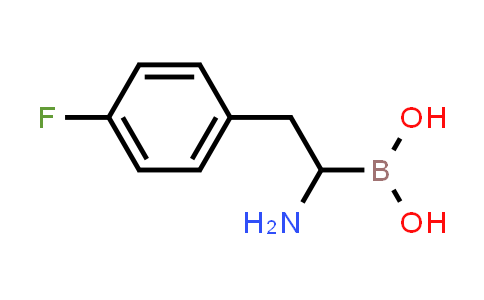 (1-amino-2-(4-fluorophenyl)ethyl)boronic acid