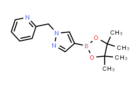 2-((4-(4,4,5,5-tetramethyl-1,3,2-dioxaborolan-2-yl)-1H-pyrazol-1-yl)methyl)pyridine