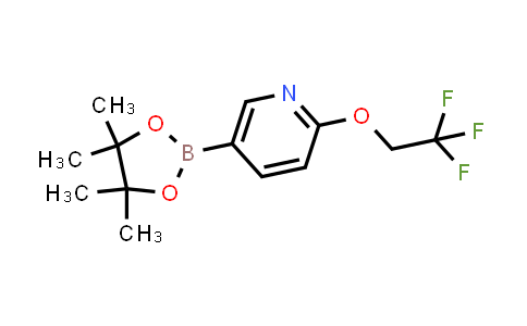 5-(4,4,5,5-tetramethyl-1,3,2-dioxaborolan-2-yl)-2-(2,2,2-trifluoroethoxy)pyridine