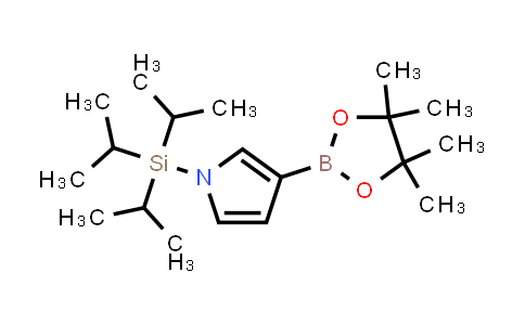 BP24788 | 365564-11-0 | 3-(4,4,5,5-tetramethyl-1,3,2-dioxaborolan-2-yl)-1-(triisopropylsilyl)-1H-pyrrole