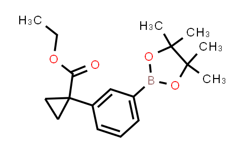 BP24801 | 1521255-61-7 | Ethyl 1-(3-(4,4,5,5-tetramethyl-1,3,2-dioxaborolan-2-yl)phenyl)cyclopropane-1-carboxylate