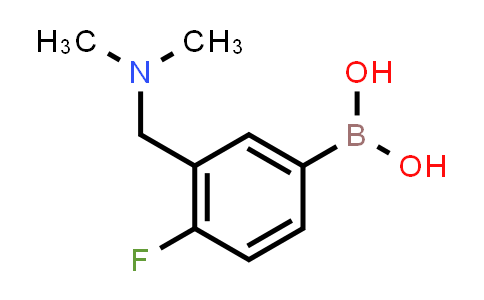 3-((dimethylamino)methyl)-4-fluorophenylboronic acid