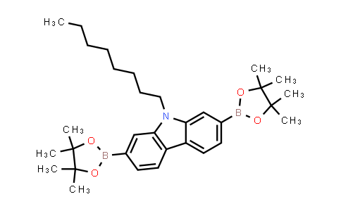 9-Octylcarbazole-2,7-diboronic acid dipinacol ester