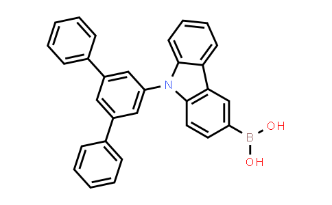 9-[(3,5-diphenyl)phenyl]-carbazol-3-yl-boronic acid