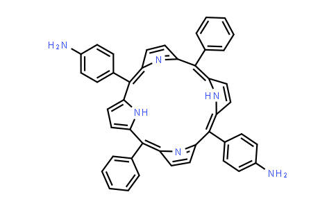 5,15-di(4-aminophenyl)-10,20-diphenyl porphine