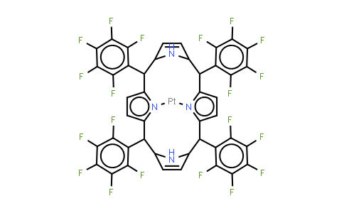Pt(II) meso-Tetra(pentafluorophenyl)porphine