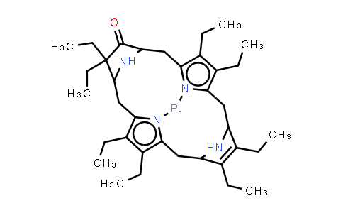 Pt(II) Octaethylporphine ketone