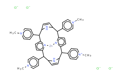 Zn(II) meso-Tetra (N-methyl-4-pyridyl) Porphine Tetrachloride