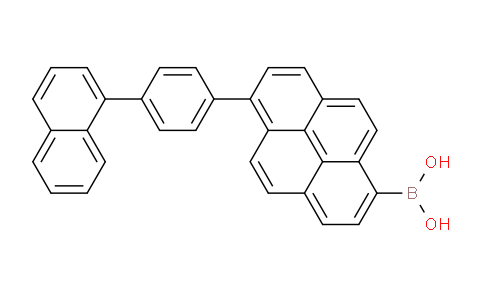 (6-(4-(Naphthalen-1-yl)phenyl)pyren-1-yl)boronic acid