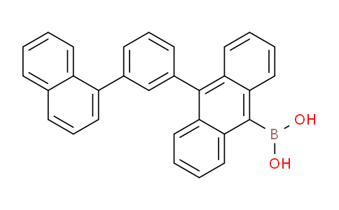 10-(3-(Naphthalen-1-yl)phenyl)anthracen-9-ylboronic acid