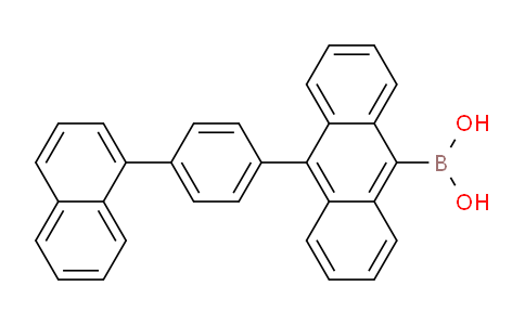 10-(4-(Naphthalen-1-yl)phenyl)anthracen-9-ylboronic acid
